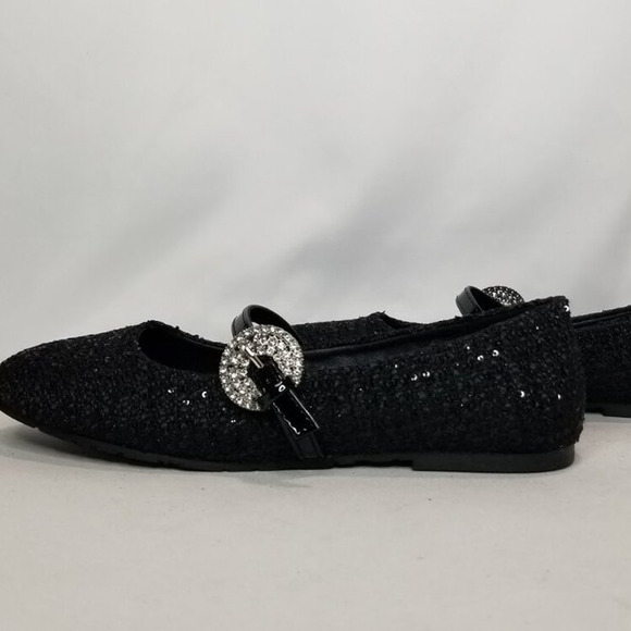 Kenneth Cole Reaction  Women's Elwood Ballet Flats Size 8.5 Black NWT - Picture 1 of 6